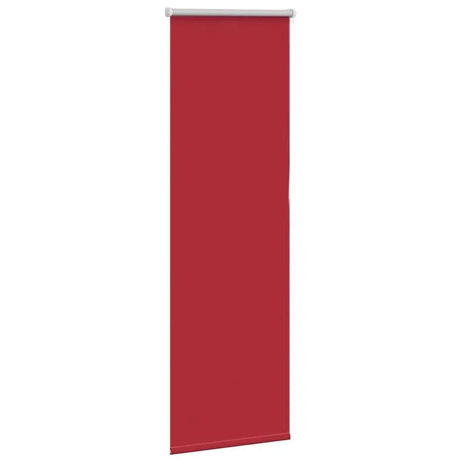 Store enrouleur occultant rouge largeur du tissu 50,7 cm - 3