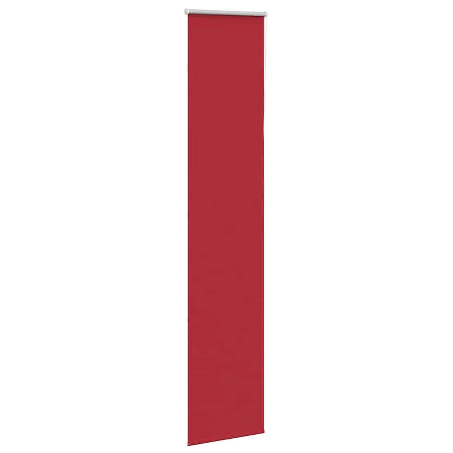 Store enrouleur occultant rouge largeur du tissu 35,7 cm - 3