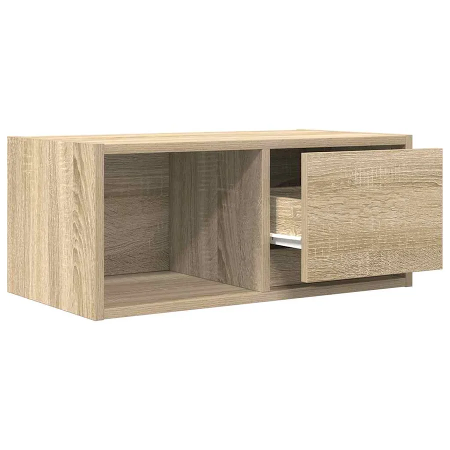 Meubles TV 2 pcs chêne sonoma 60x31x25,5 cm bois d'ingénierie - 5