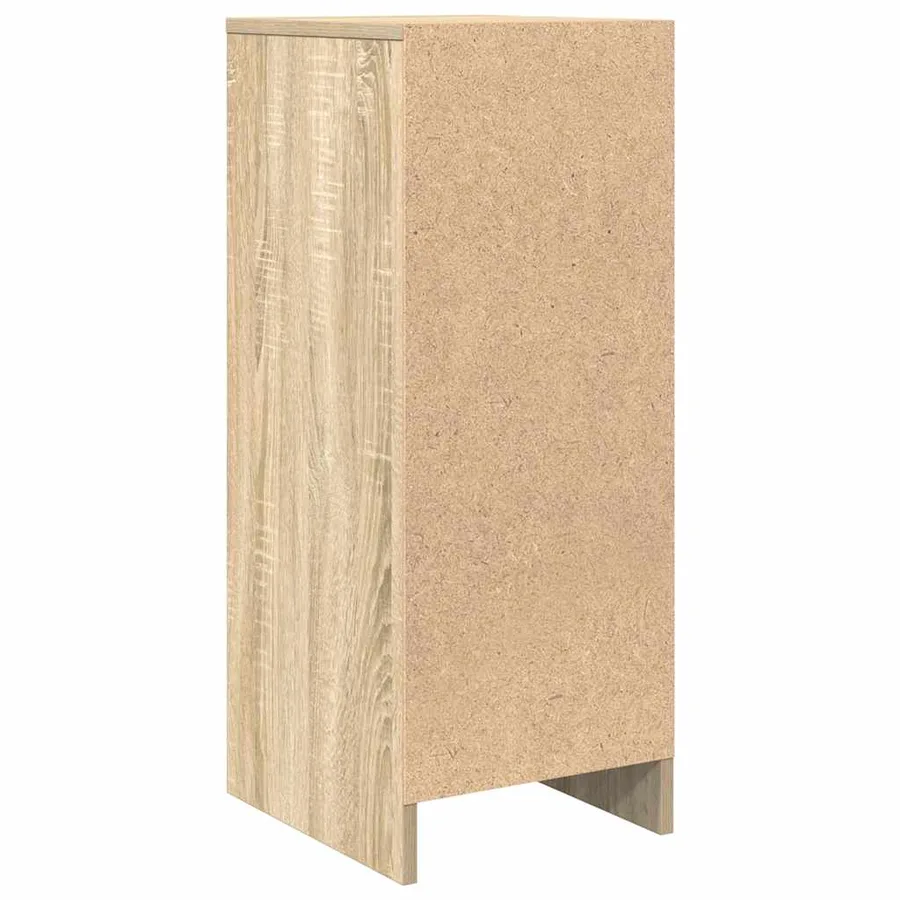 Buffet chêne sonoma 29,5x34x76 cm bois d'ingénierie - 8
