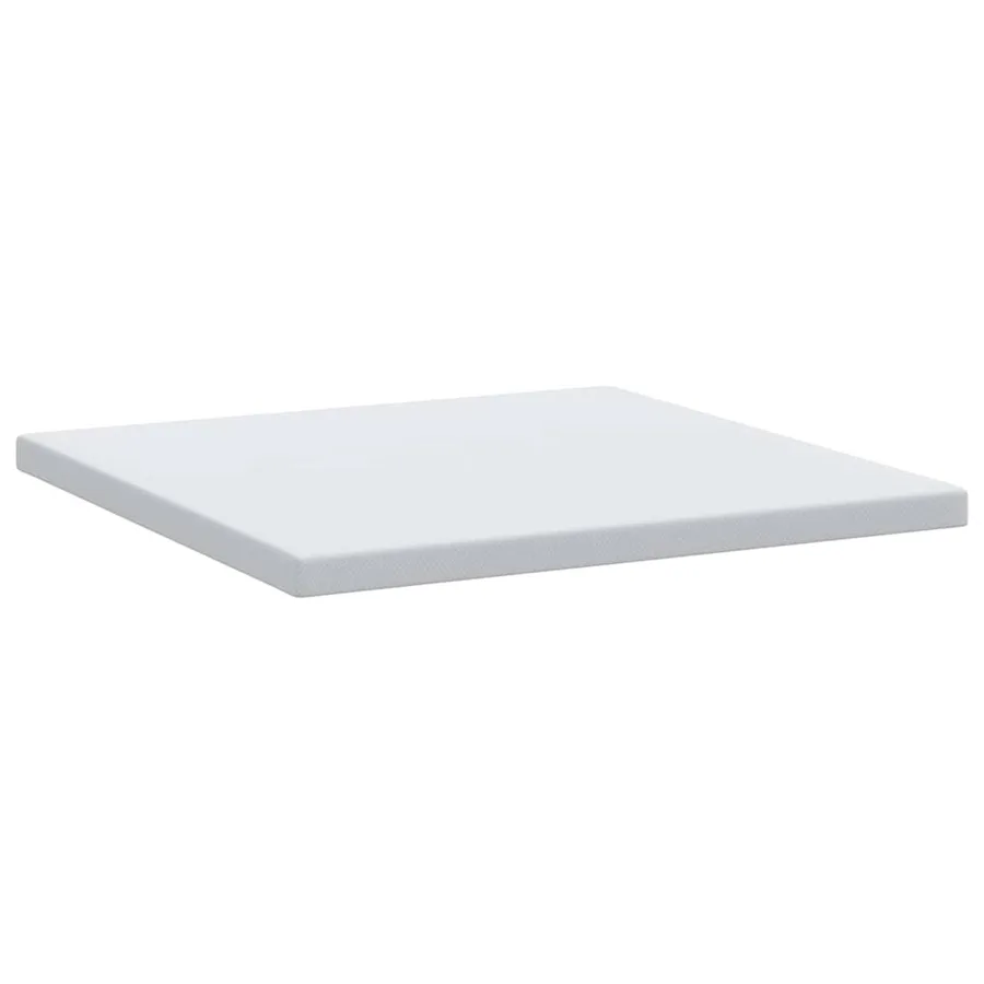 Surmatelas en mousse à mémoire 200 x 200 cm Thick Doux Blanc - 6