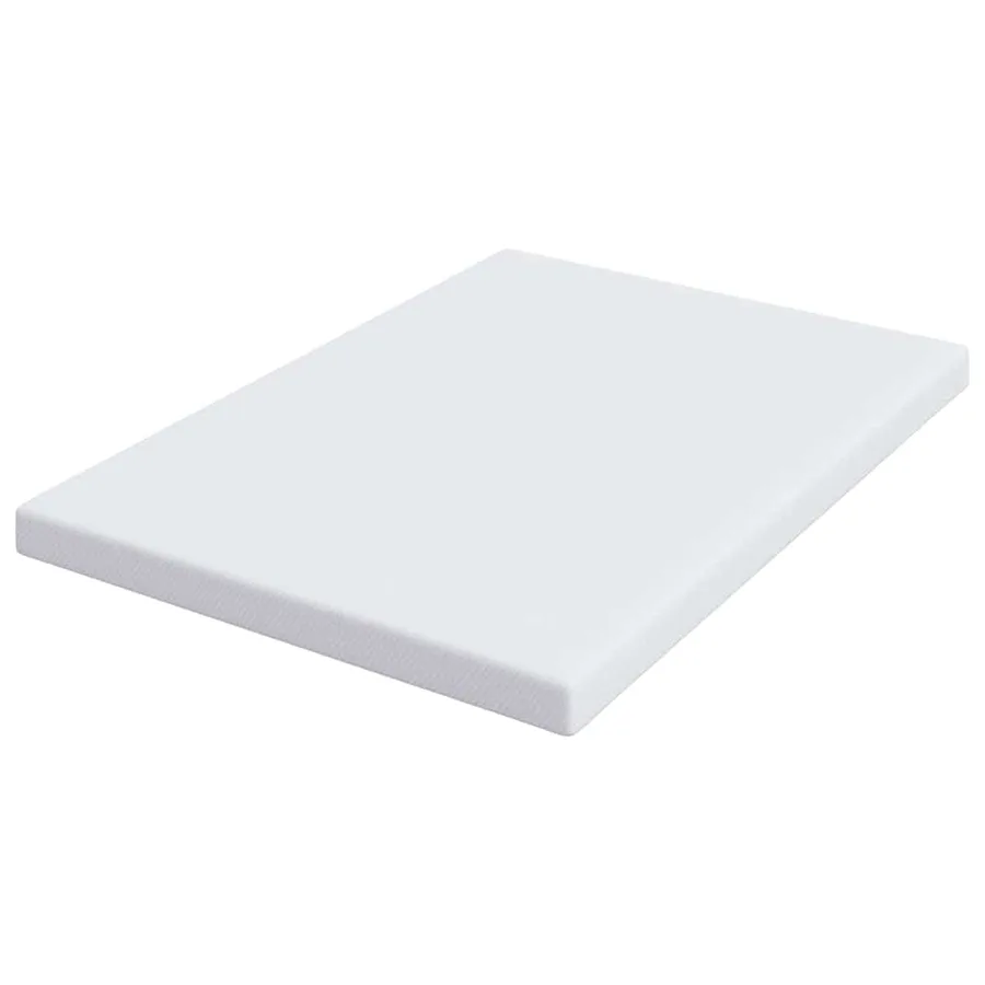 Surmatelas en mousse à mémoire 160 x 200 cm Thick Doux Blanc - 5