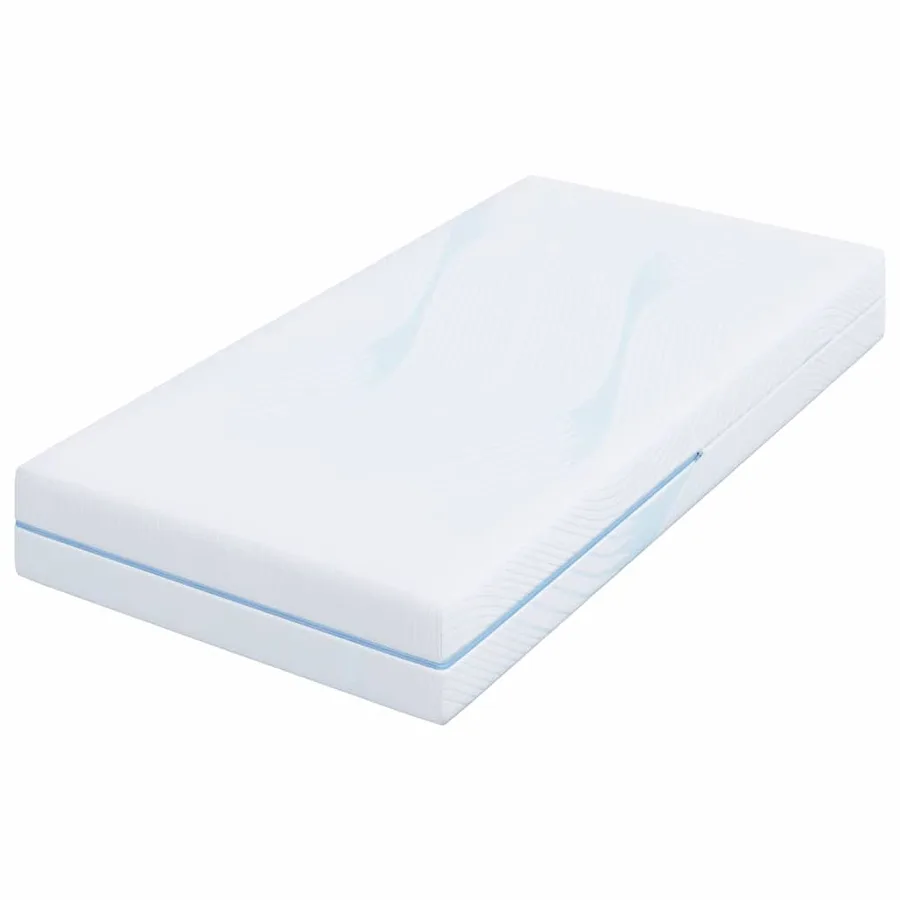 Matelas Moyennement ferme 80 x 160 cm Blanc - 4