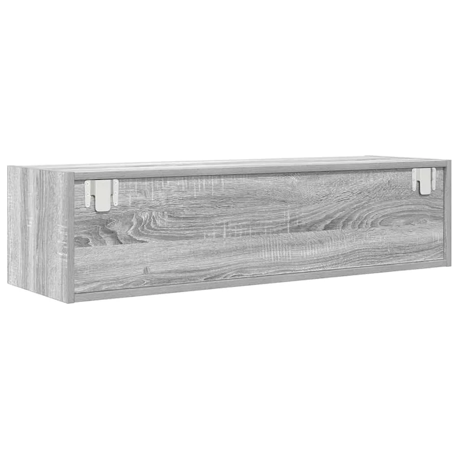 Meubles TV 2 pcs sonoma gris 100x31x25,5 cm bois d'ingénierie - 9