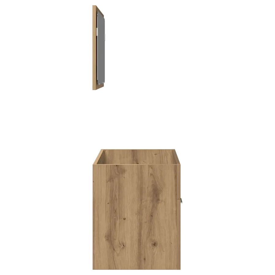 Ensemble de meubles salle de bain 2 pcs bois d'ingénierie - 7