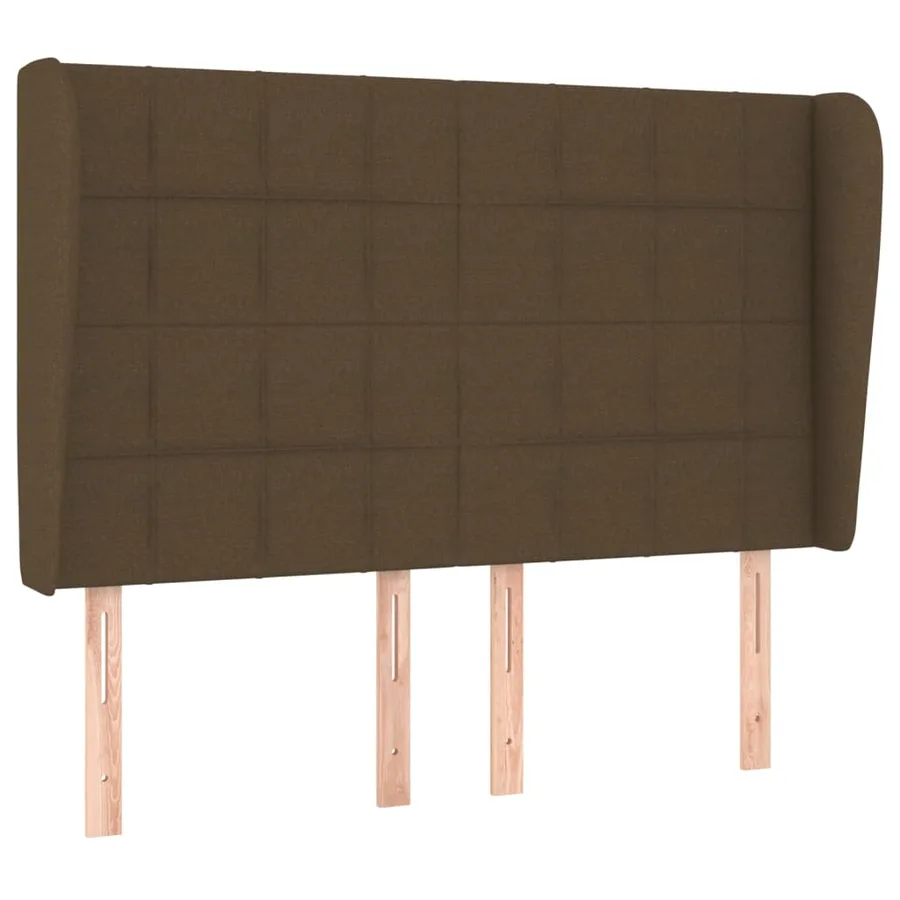 Sommier à lattes de lit avec matelas Marron foncé 140x190 cm - 6