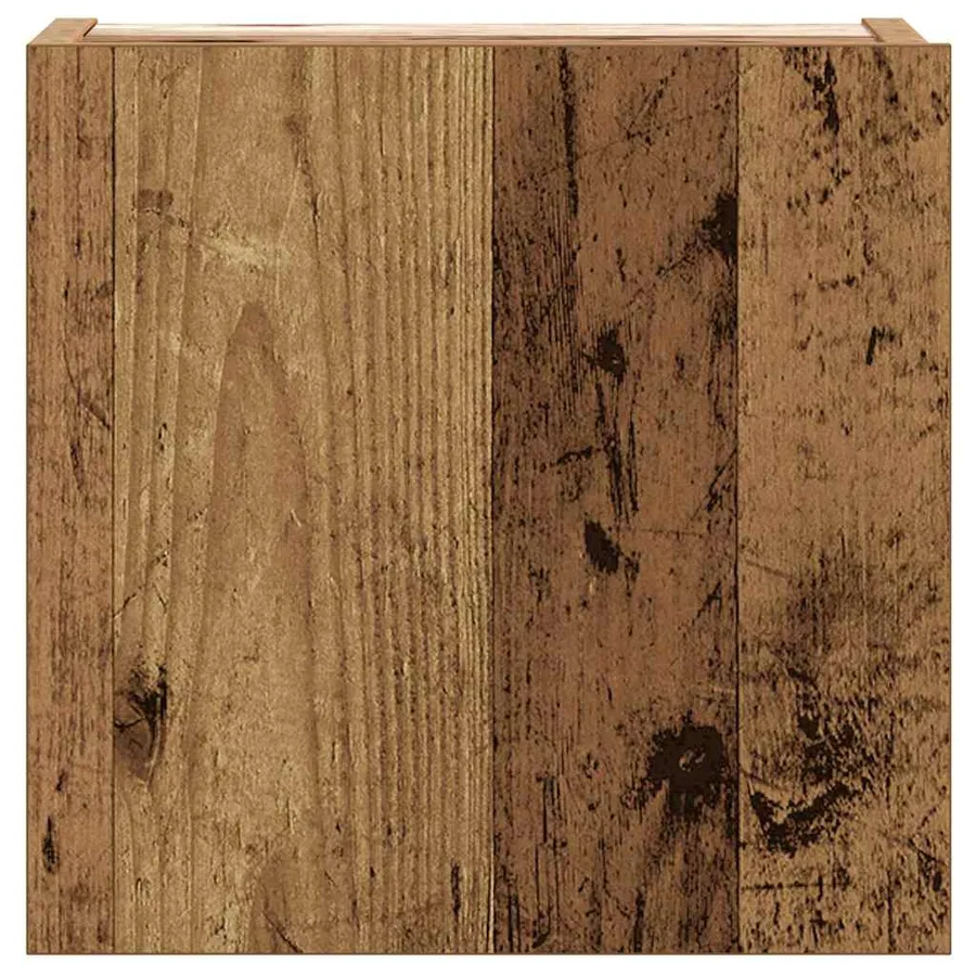 Ensemble de meuble TV mural 8 pcs vieux bois bois d'ingénierie - 9