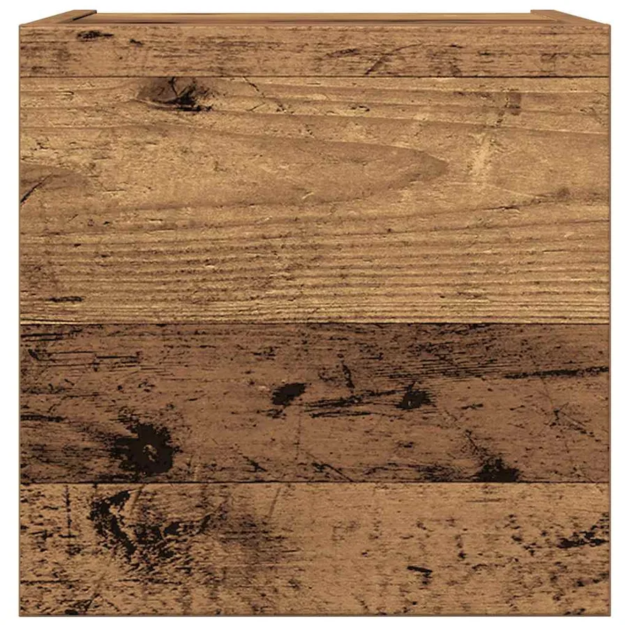 Ensemble de meuble TV mural 8 pcs vieux bois bois d'ingénierie - 9