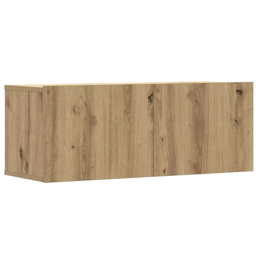 Ensemble de meuble TV mural 6 pcs chêne artisanal - 6