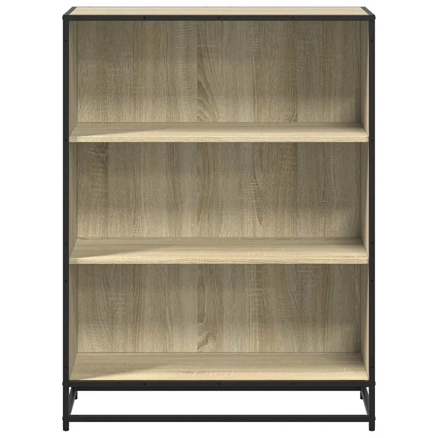 Bibliothèque chêne sonoma 80,5x35x107,5 cm bois d'ingénierie - 4