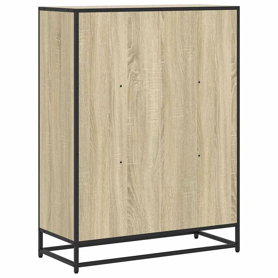 Bibliothèque chêne sonoma 80,5x35x107,5 cm bois d'ingénierie - 6