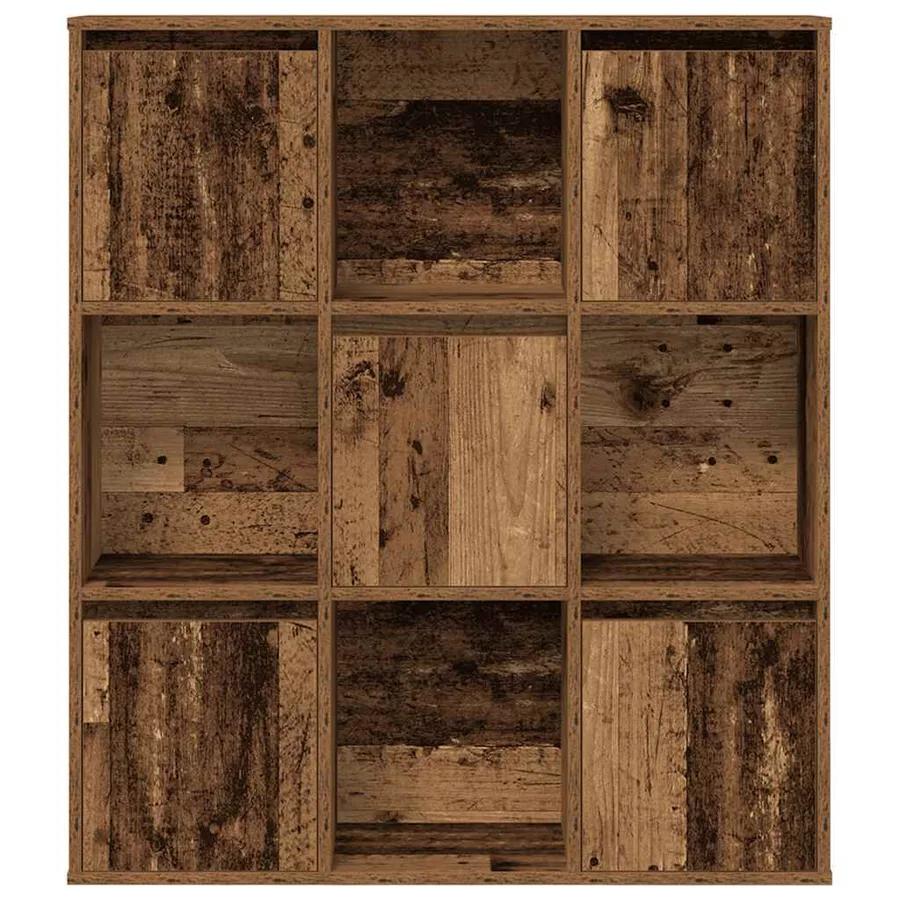 Bibliothèque vieux bois 89x24x101,5 cm bois d'ingénierie - 4