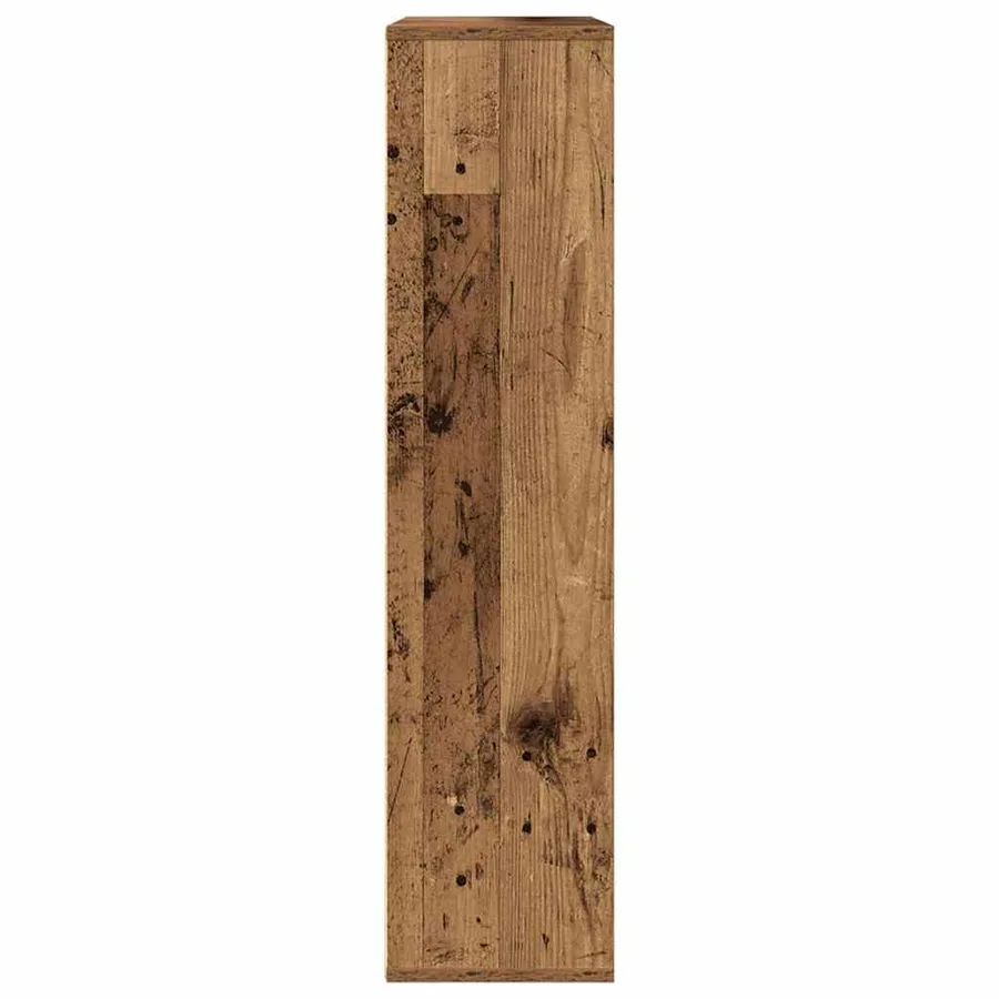 Bibliothèque vieux bois 89x24x101,5 cm bois d'ingénierie - 5