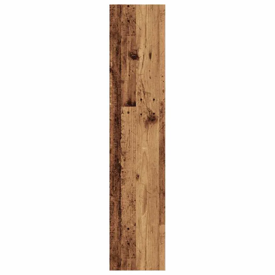 Bibliothèque/Meuble TV vieux bois 36x30x143cm bois d'ingénierie - 5