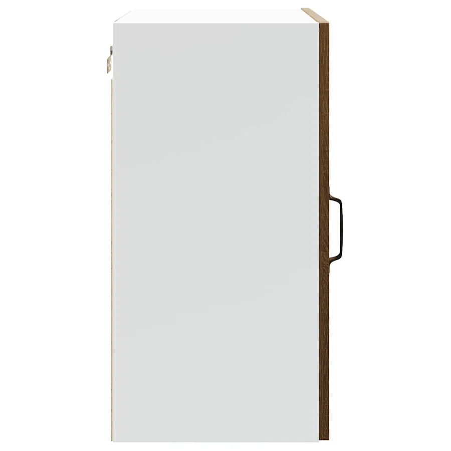 Armoire murale de cuisine Lucca chêne marron bois ingénierie - 7