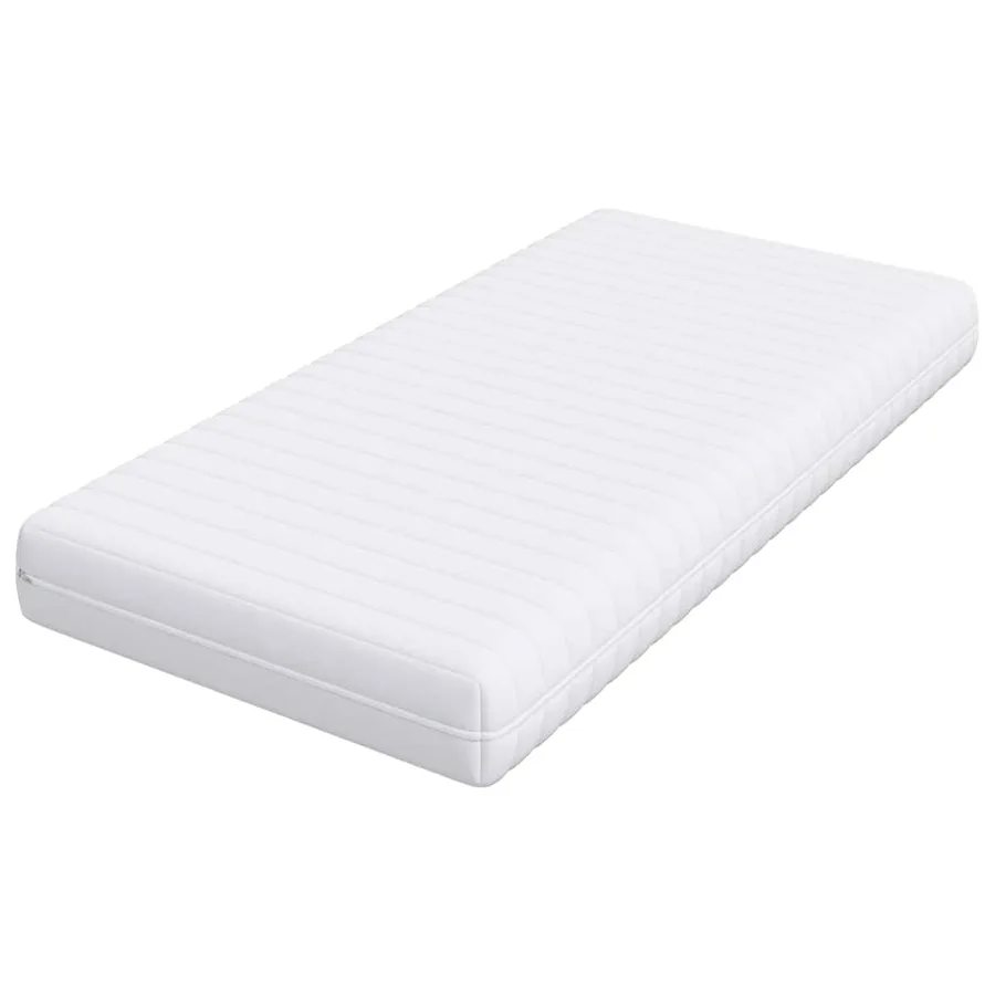 Matelas Blanc 100 x 200 cm Ressort ensaché - 4