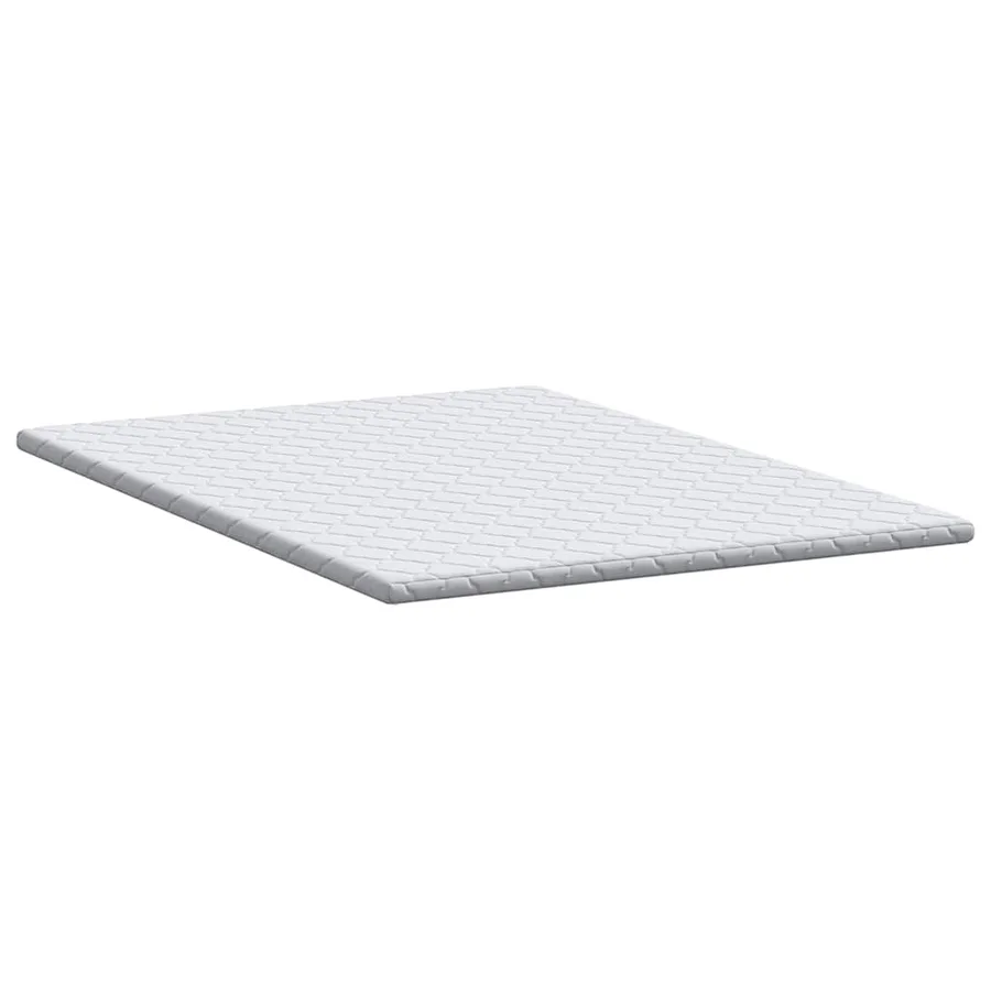 Surmatelas en Coco Blanc 140 x 200 cm Tissu jacquard - 6