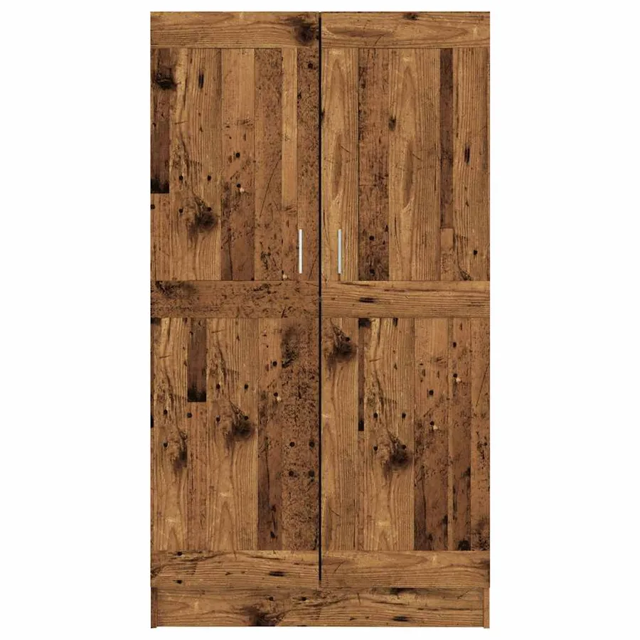 Bibliothèque vieux bois 82,5x30,5x150 cm bois d'ingénierie - 5