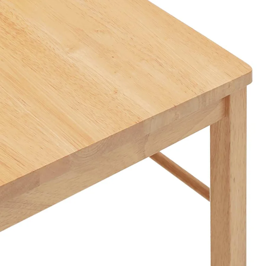 Chaises à manger 2 pcs bois massif caoutchouc - 8