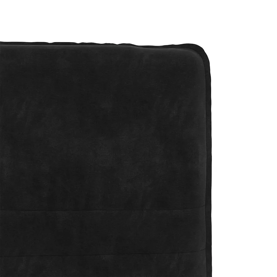 Chaises à manger lot de 2 Noir Velours - 8