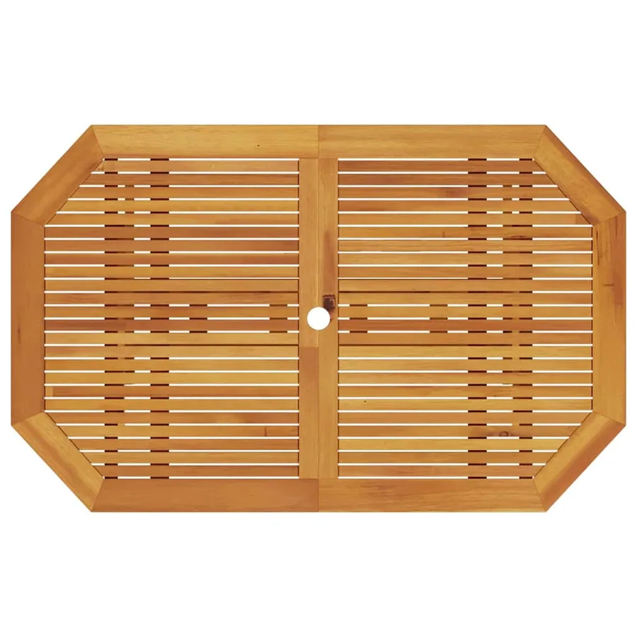 Ensemble de salle à manger pour jardin 5 pcs Marron - 10