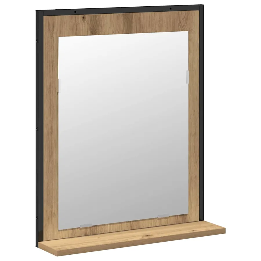 Ensemble de mobilier de salle de bain 2 pc Marron - 5