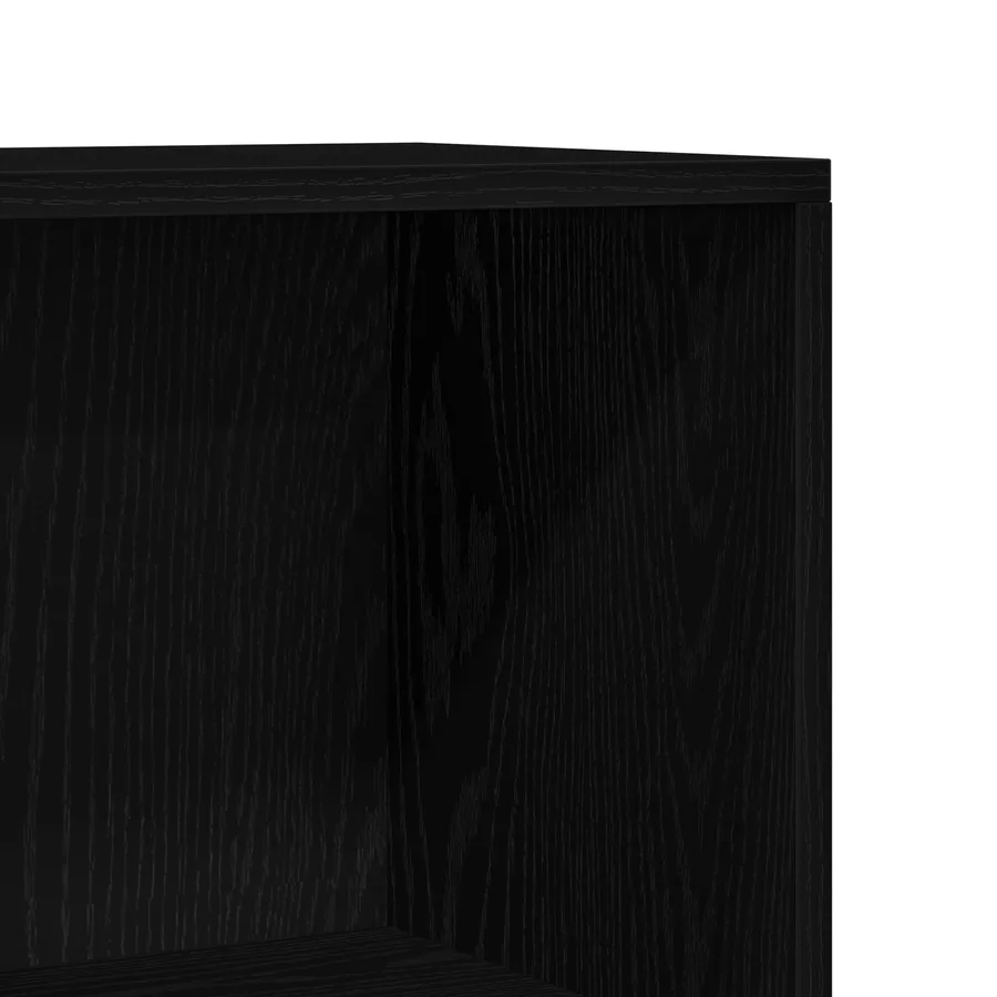 Étagère Chêne noir 60 x 24 x 176 cm Bois d'ingénierie - 8
