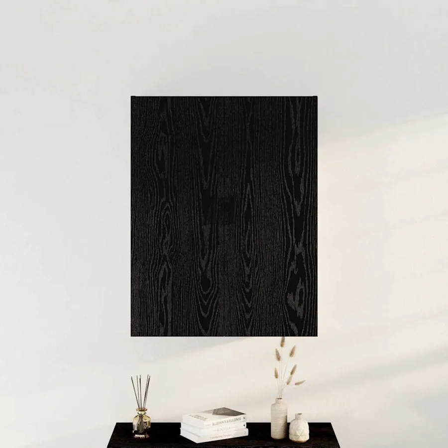 Meuble mural Chêne noir 69,5 x 34 x 90 cm Bois d'ingénierie - 4