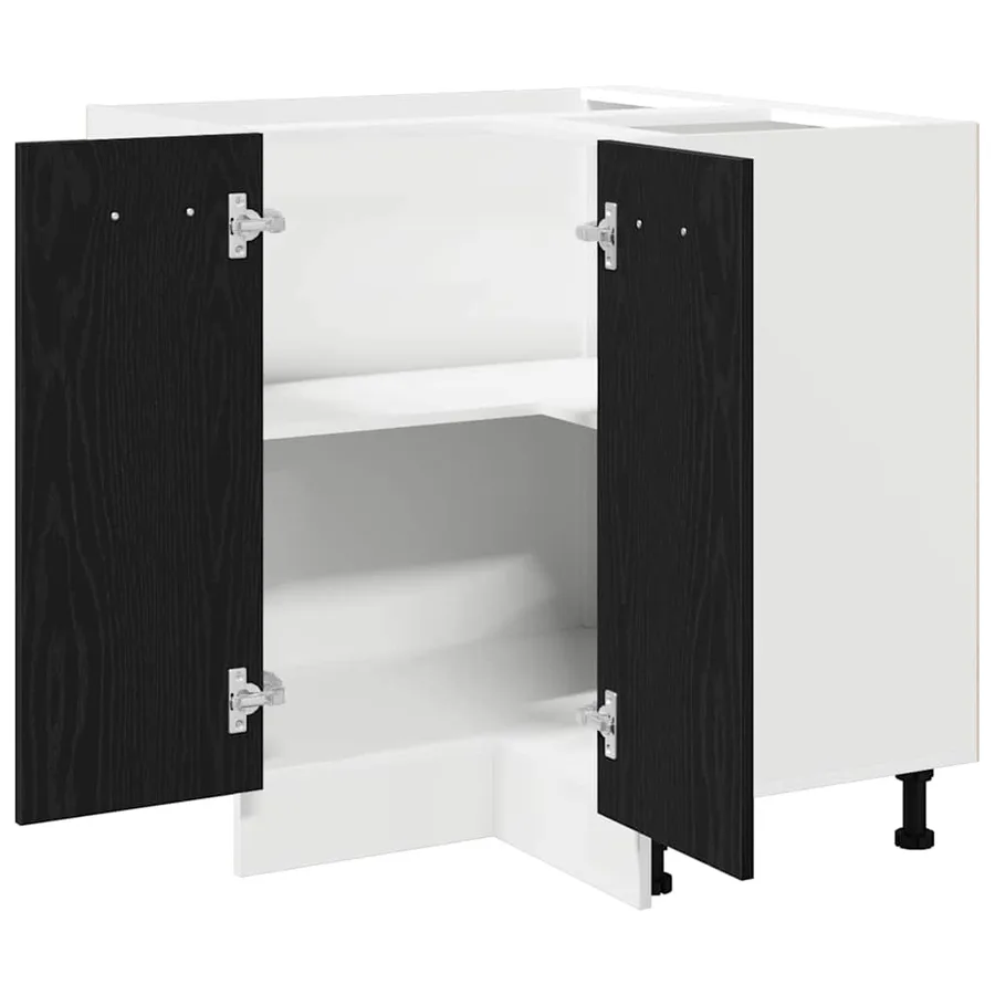 Armoire suspendue avec étagère Chêne noir 75,5 x 75,5 x 80,5 cm - 5