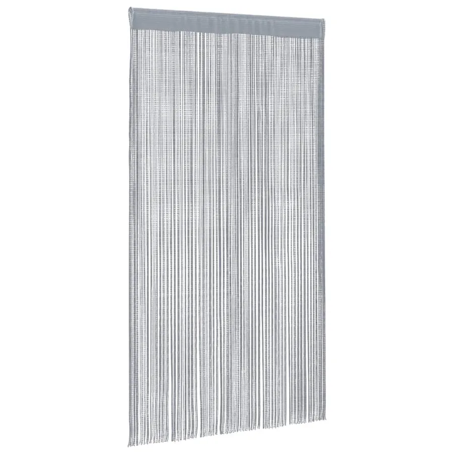 Rideaux à fils 2 pcs gris clair 100x250 cm - 3
