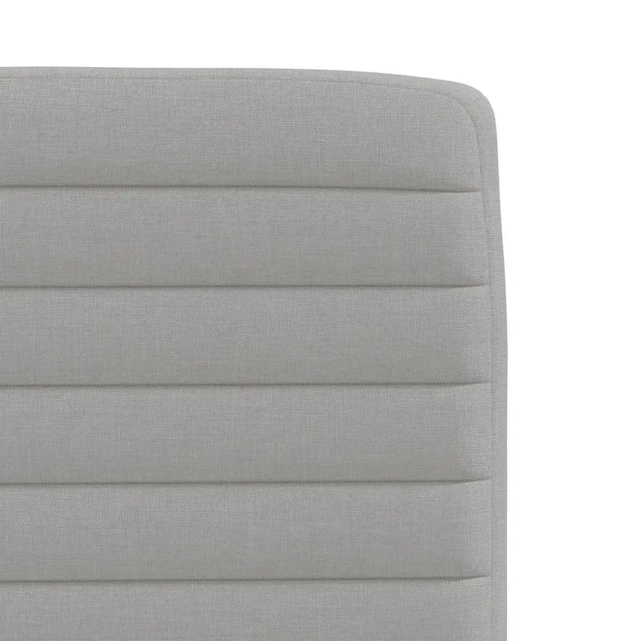 Chaises à manger lot de 6 gris nuage tissu - 7