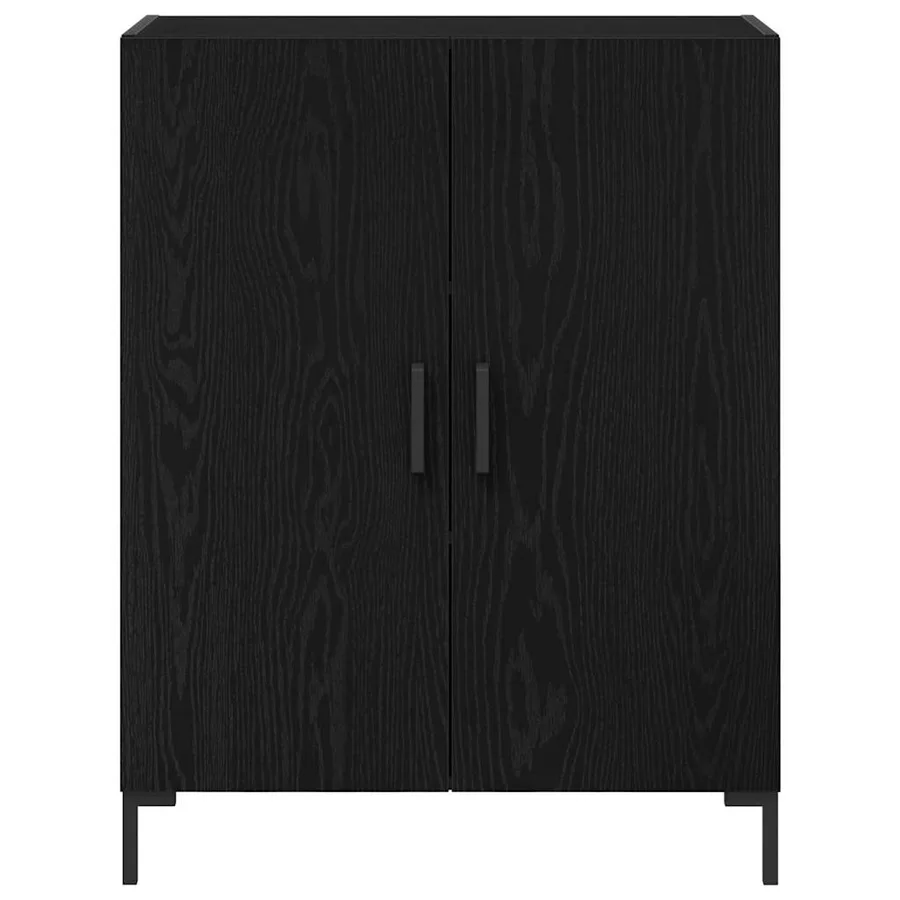 Haut Armoire Chêne noir 69,5 x 34 x 180 cm Bois d'ingénierie - 7