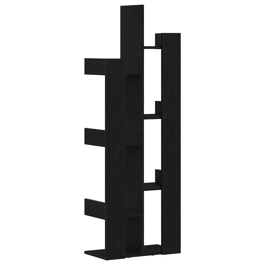Bibliothèque Chêne noir 48 x 25,5 x 140 cm Bois d'ingénierie - 5