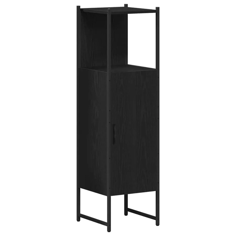 Ensemble de mobilier de salle de bain 4 pcs Chêne noir - 7