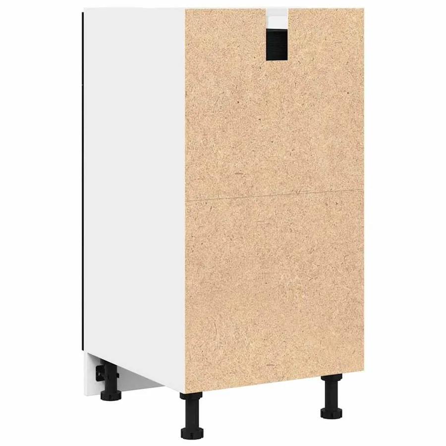 Armoire suspendue avec tiroir Chêne noir 40 x 46 x 81,5 cm - 6
