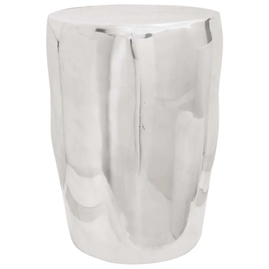 Tabouret Argenté Aluminium - 2