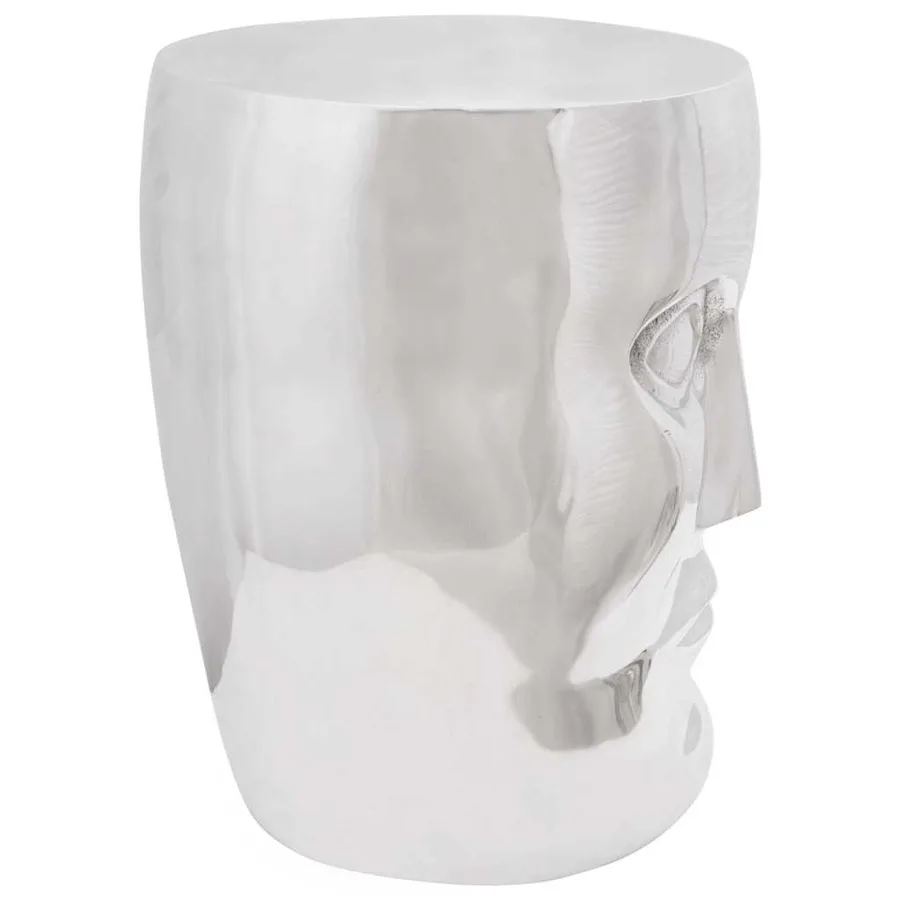 Tabouret Argenté Aluminium - 4