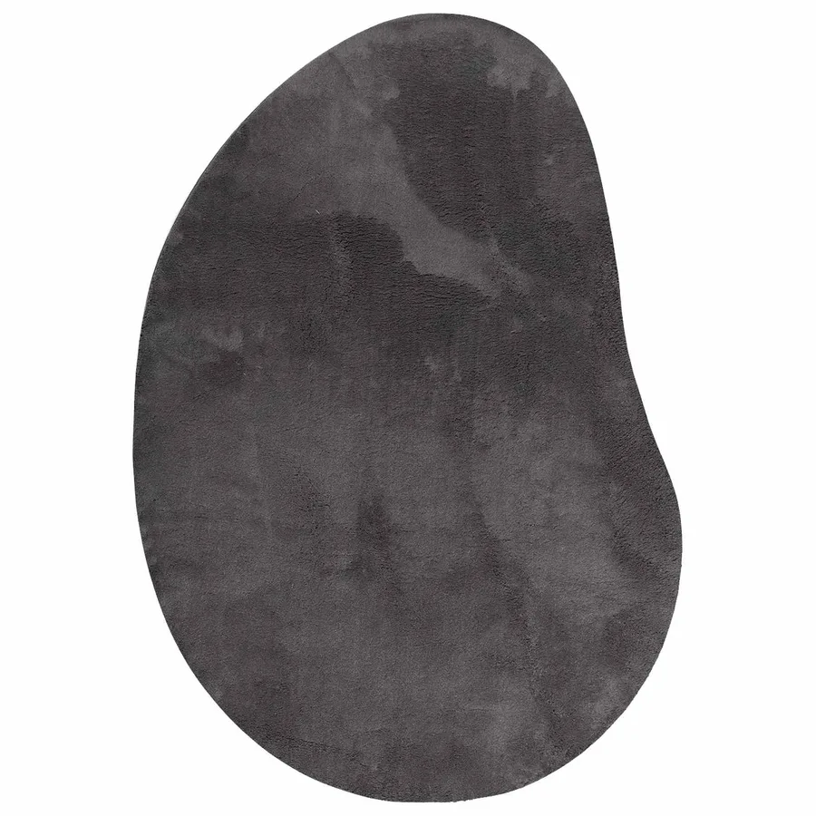 Tapis de surface HUARTE Anthracite 160 x 230 cm Polyester - 2