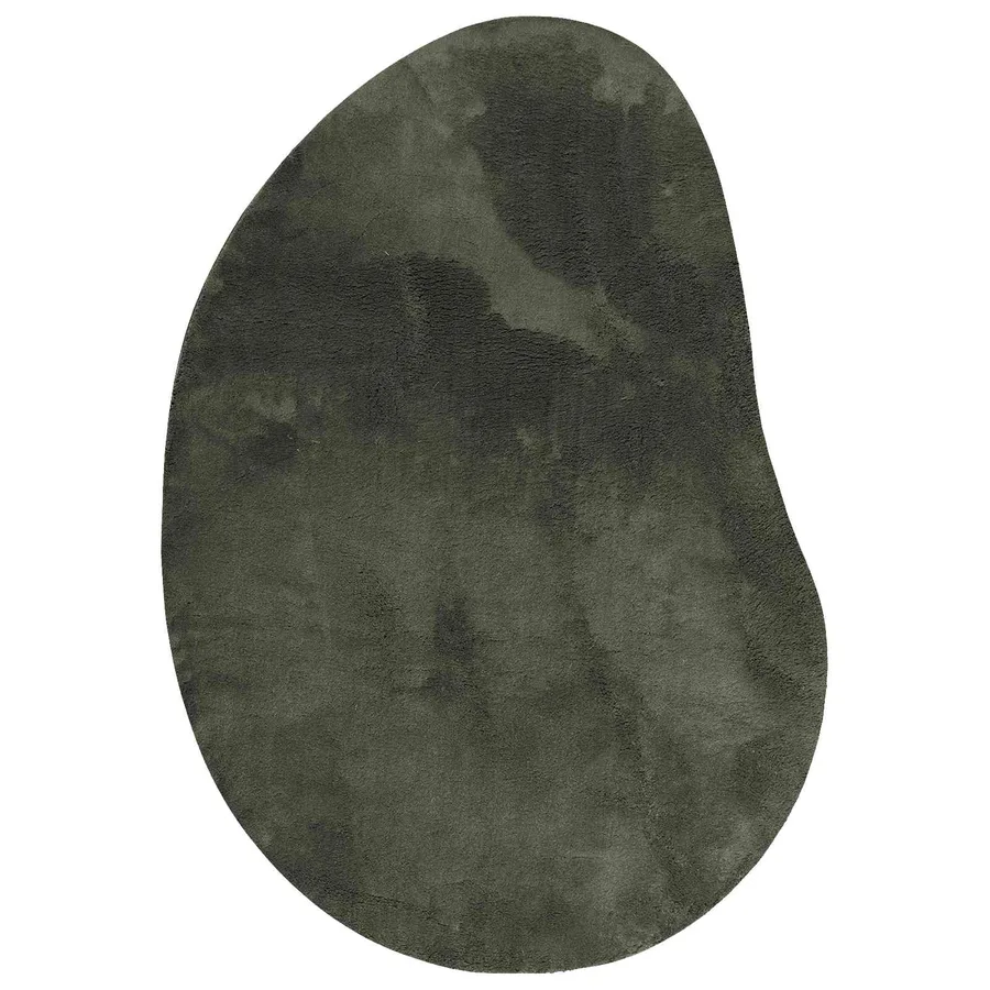Tapis de surface HUARTE Vert forêt 80 x 150 cm Polyester - 2