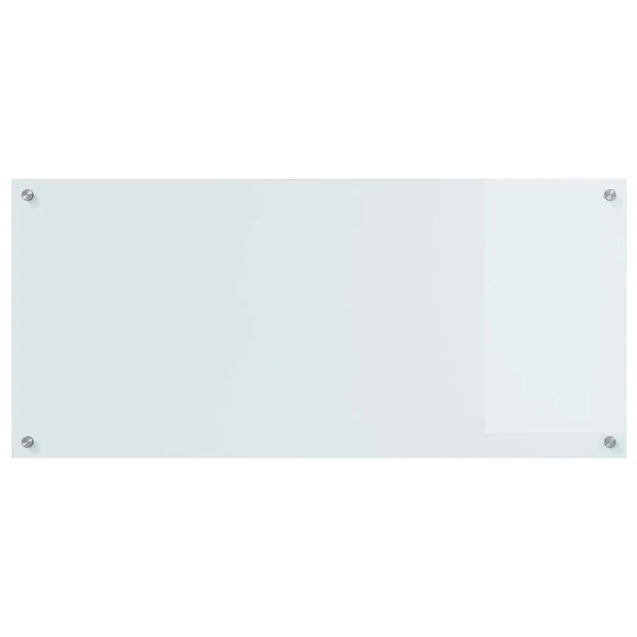 Crédence de cuisine Blanc 110 x 50 cm verre trempé - 4