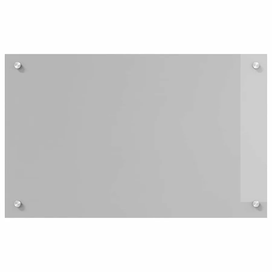 Crédence de cuisine Gris clair 80 x 50 cm verre trempé - 4