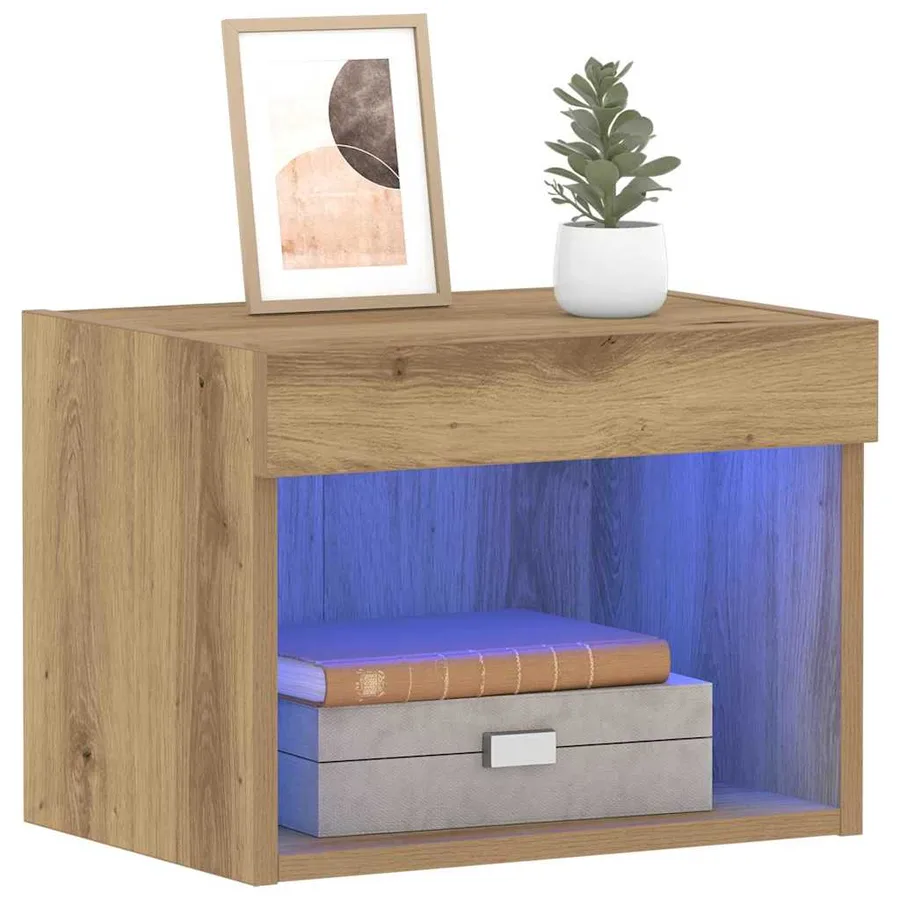 Ensemble meuble TV 2 pcs Chêne artisanal Bois d'ingénierie - 3