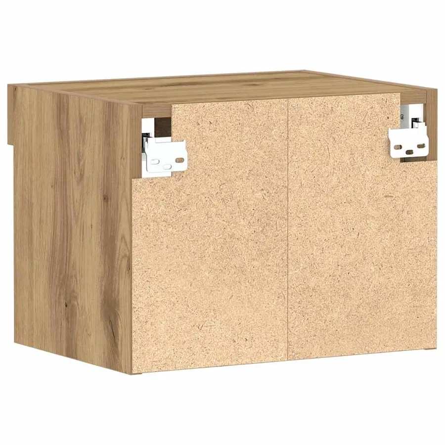 Ensemble meuble TV 2 pcs Chêne artisanal Bois d'ingénierie - 8