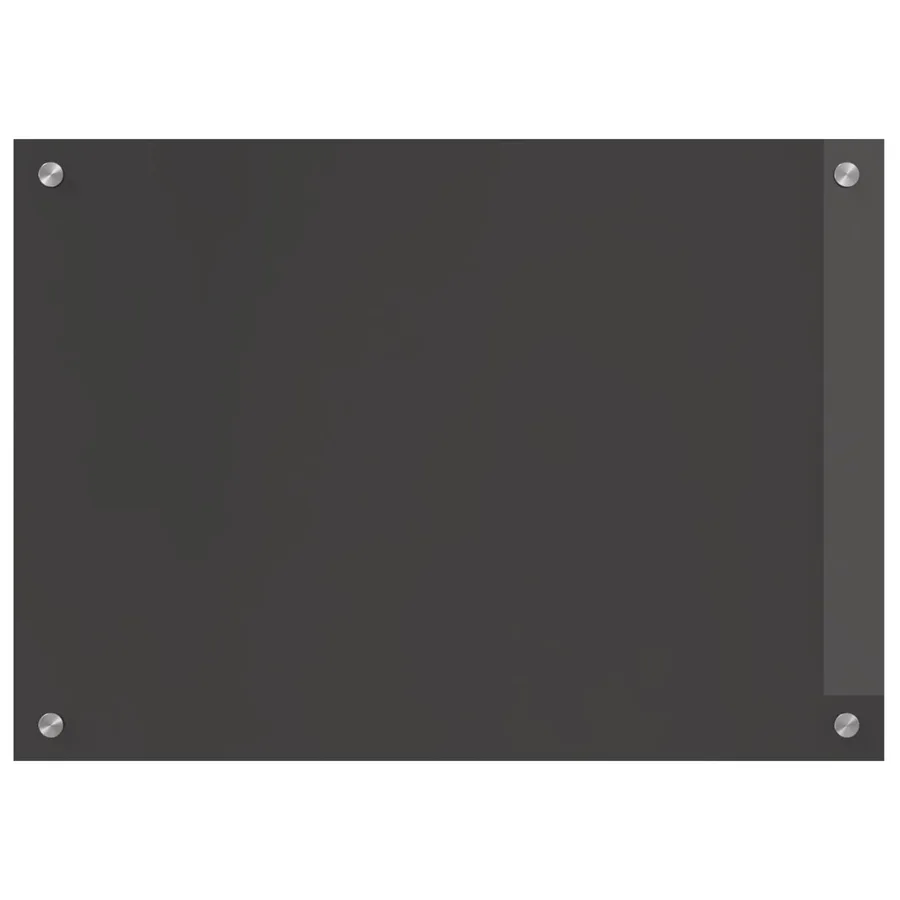 Crédence de cuisine Gris foncé 70 x 50 cm verre trempé - 2