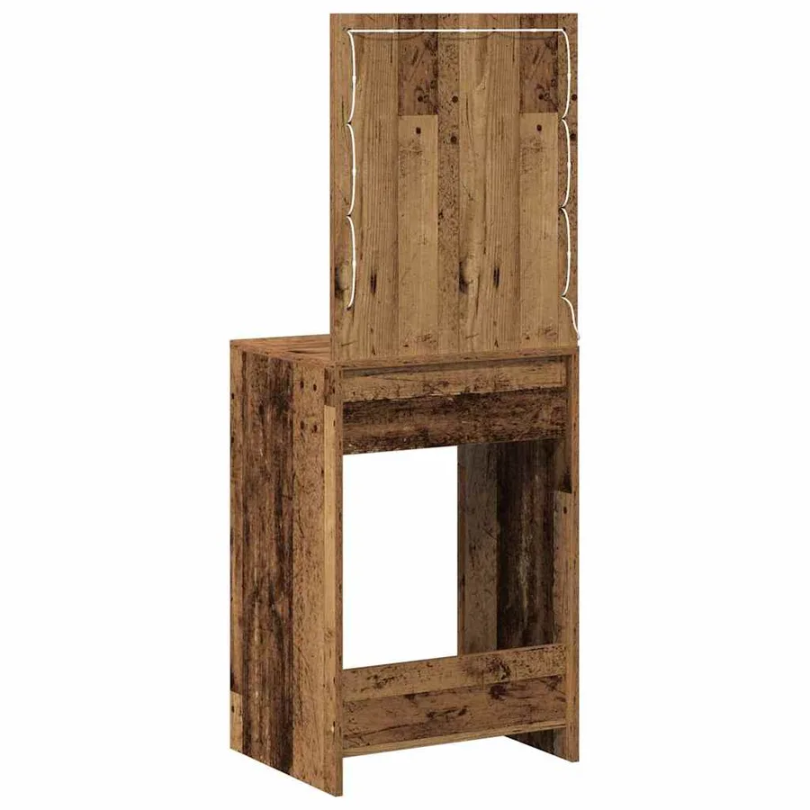 Table de Toilette avec tiroir Bois ancien 50 x 41 x 135 cm - 7