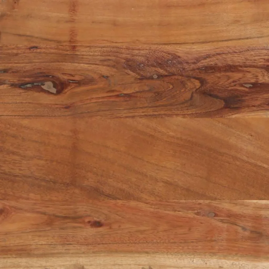 Table de chevet 40x40x59 cm en bois massif d'acacia - 10