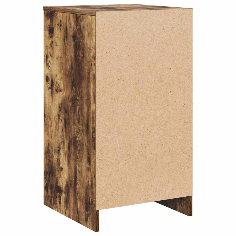 Buffet avec tiroir Chêne fumé 40 x 41 x 75 cm Bois d'ingénierie - 6
