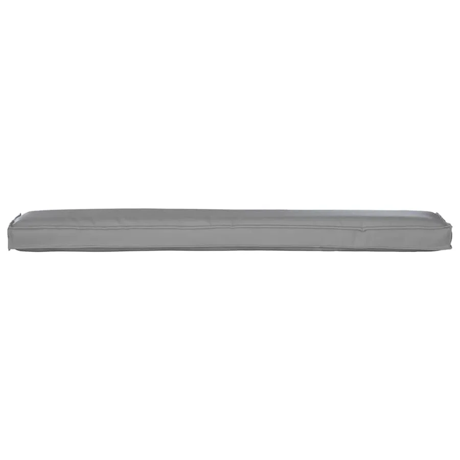 Coussin de palette Gris 200 x 40 x 8 cm Tissu Oxford - 7