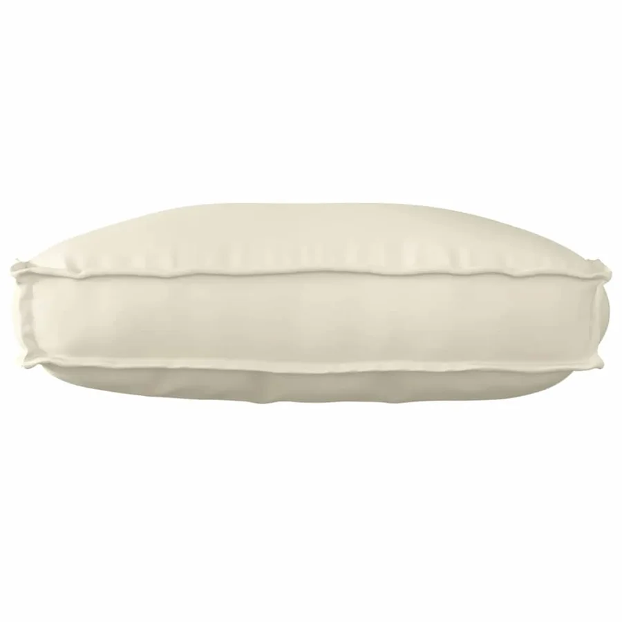 Coussin Crème 70 x 40 x 12 cm Tissu Oxford - 3