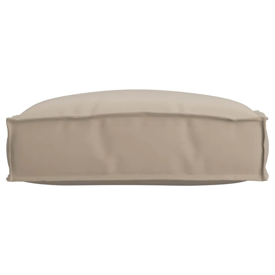 Coussin Taupe 50 x 50 x 12 cm Tissu Oxford - 3